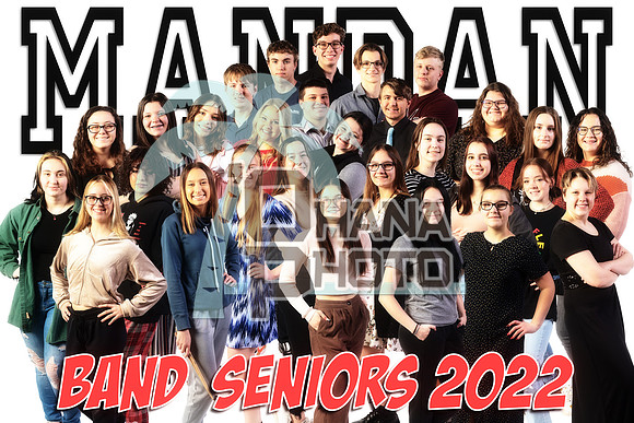 MHS Band Seniors 2022 Collage